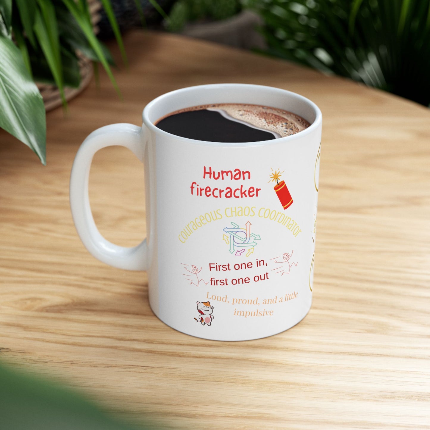 Aries Zodiac Ceramic Mug - 11oz - Fun Astrological Gifts