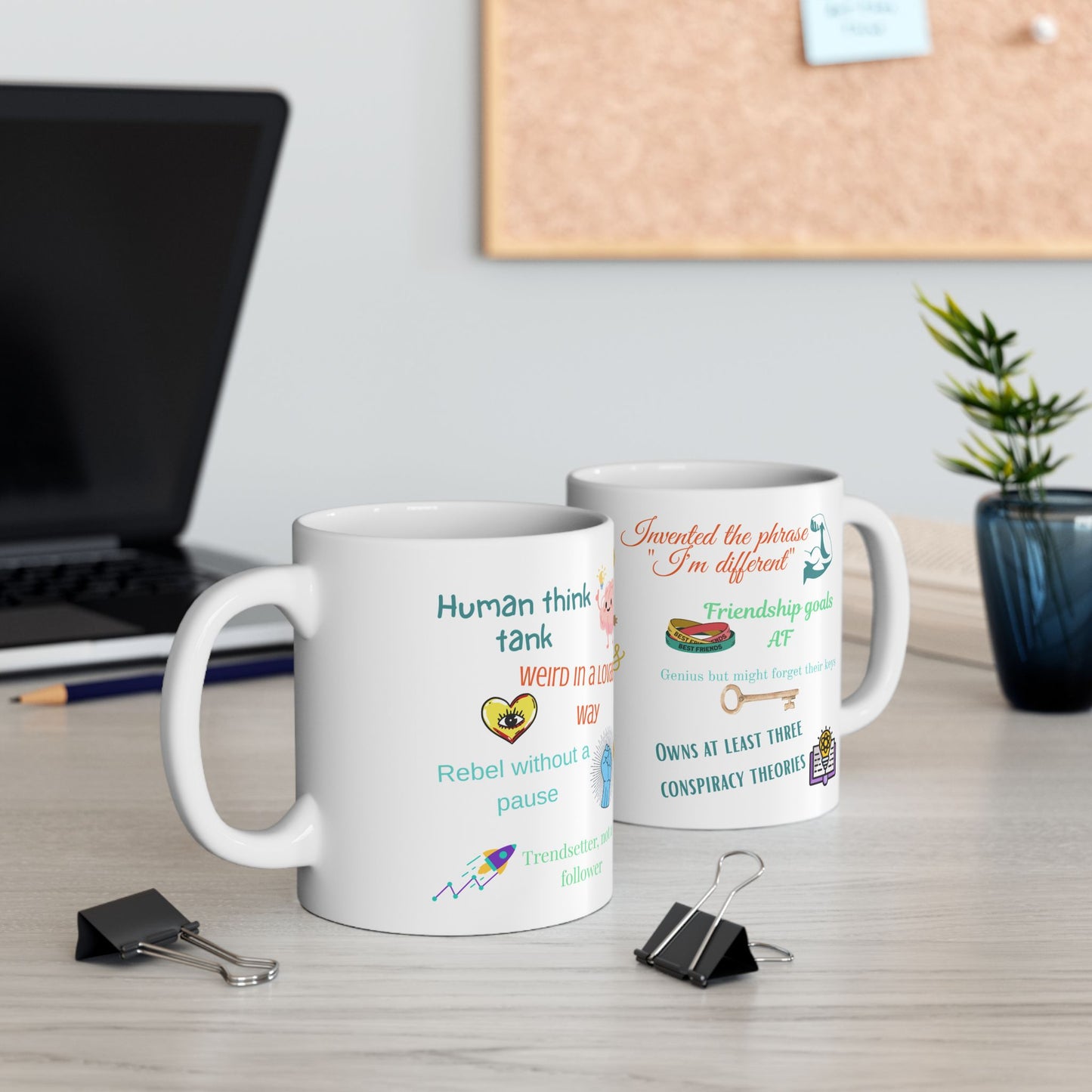 Aquarius Ceramic Mug – 11 oz- Unique Zodiac Gift for Astrology Lovers -Fun Horoscope Design