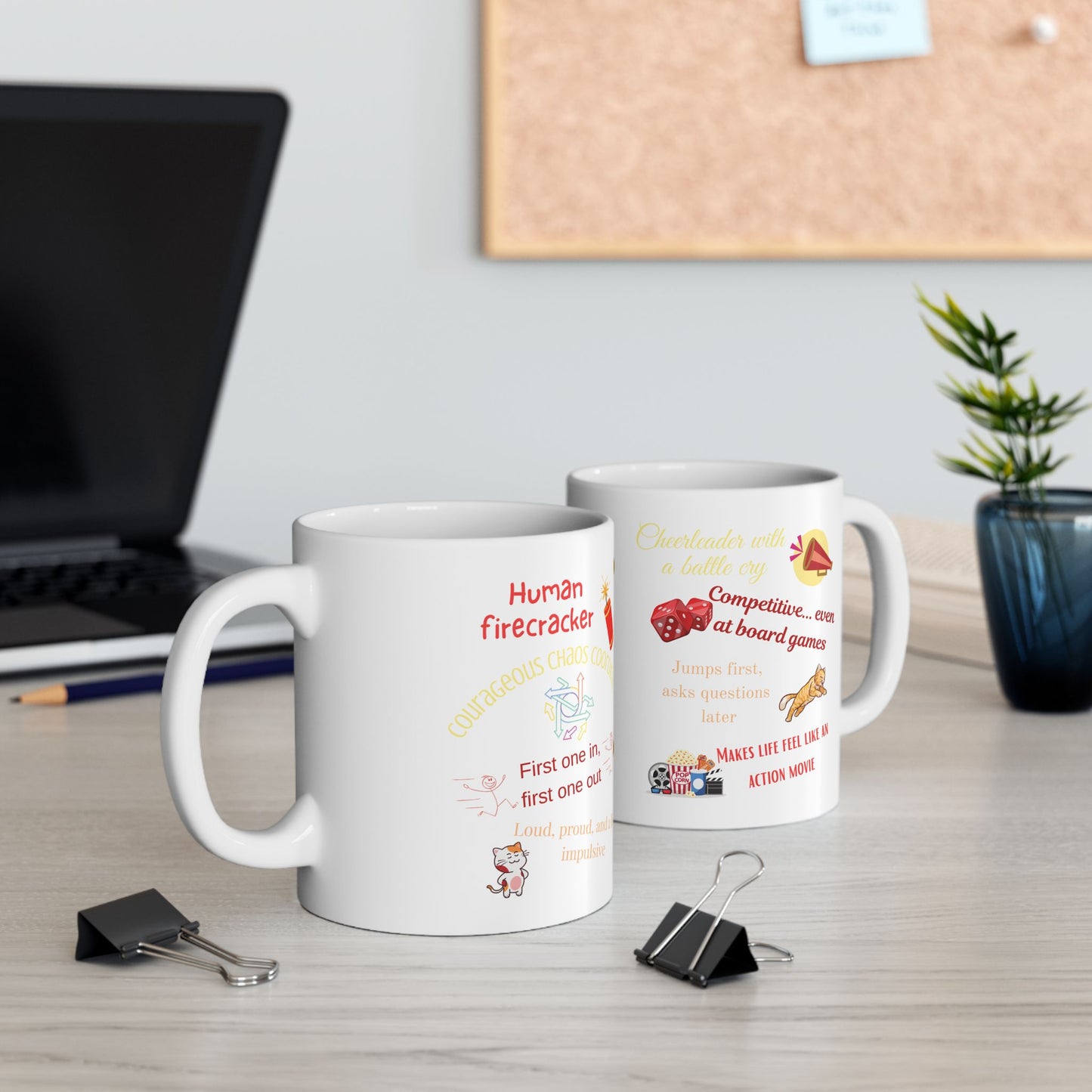 Aries Zodiac Ceramic Mug - 11oz - Fun Astrological Gifts