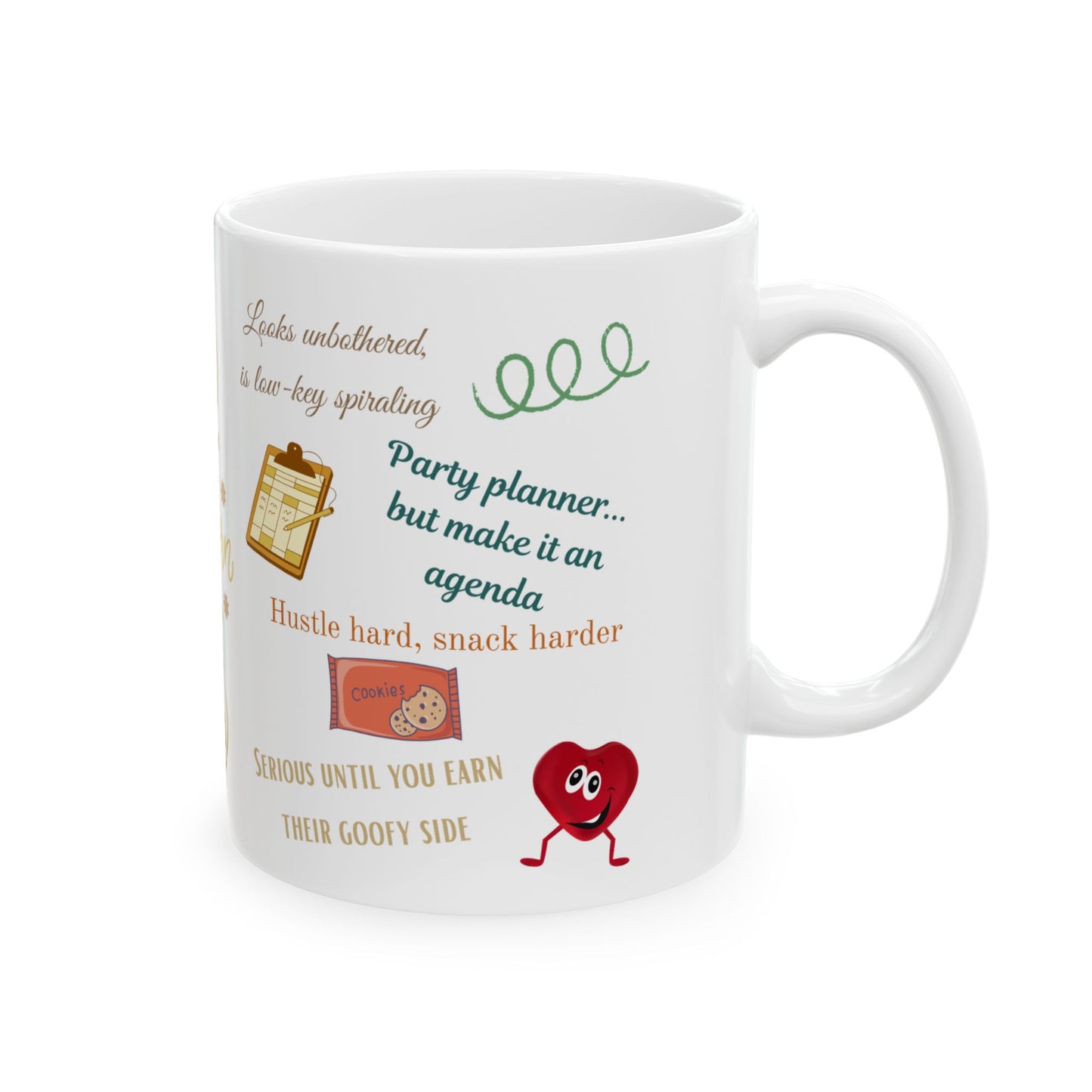 Capricorn Zodiac Ceramic Coffee Mug - 11 oz - Inspirational Fun Mug for Astrological Enthusiasts - Perfect Gift for Birthdays and Celebrations